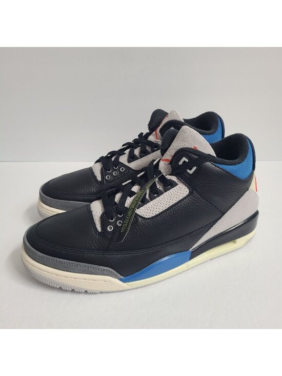 NEW Nike Air Jordan 3 Retro OG Rare Air Shoes IB8967-004 Size 10 Black #1 main image 7
